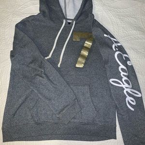 American Eagle grey hoodie